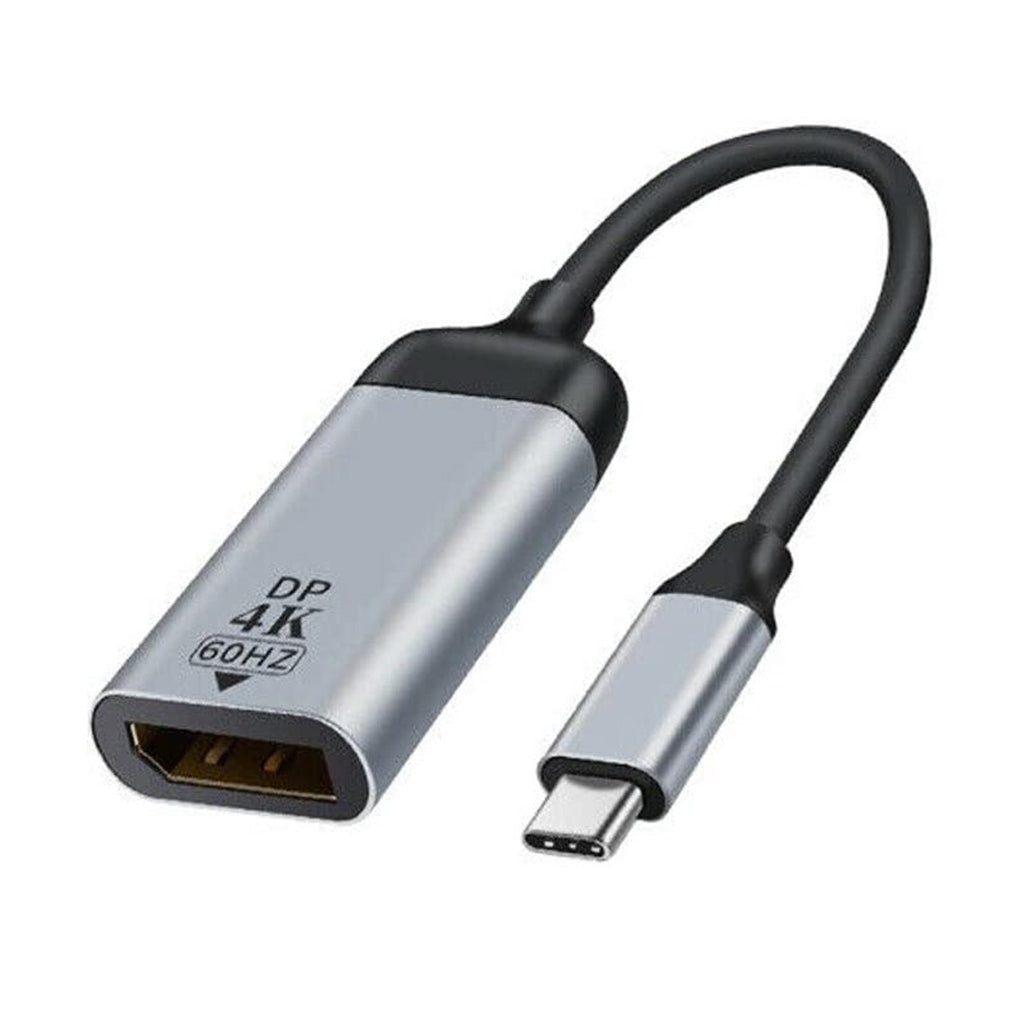 TECPHILE DP to Type-C 4K@60Hz Adapter Converter