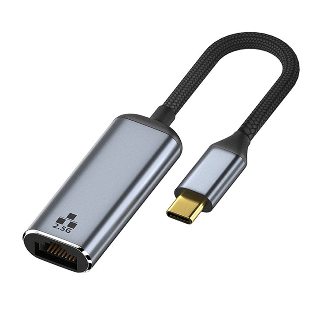 TECPHILE Type-C to 2.5G Ethernet LAN Network Converter