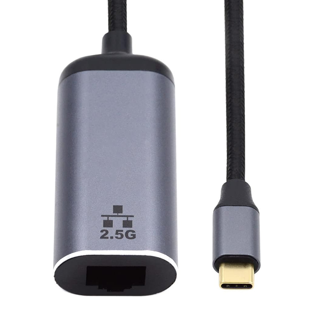 TECPHILE Type-C to 2.5G Ethernet LAN Network Converter